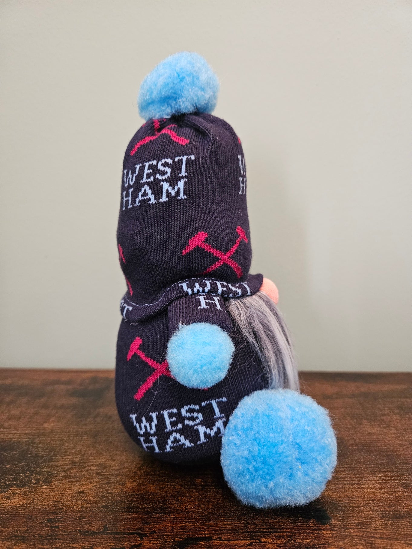 West Ham Football Navy Multi Logo Gonk