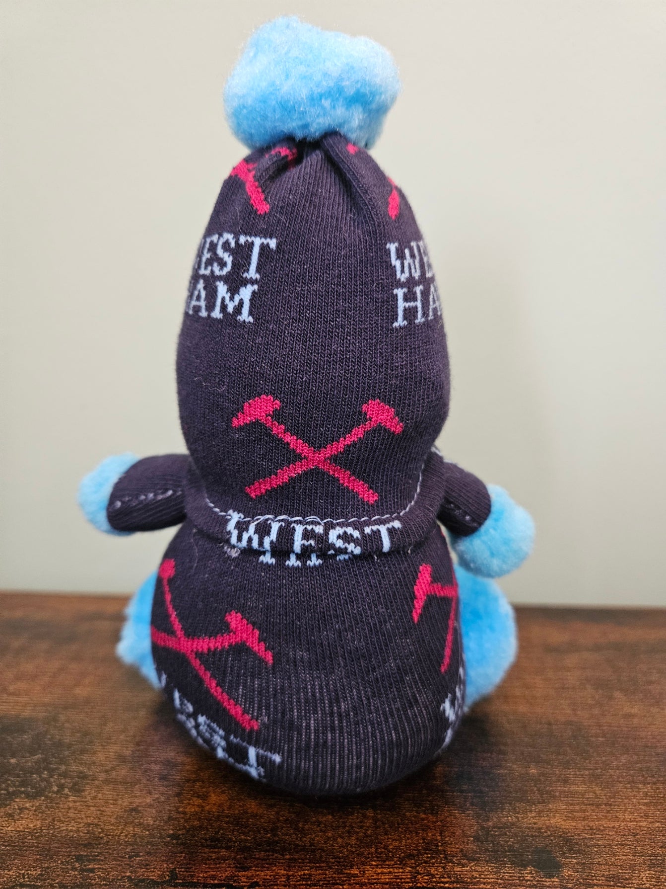 West Ham Football Navy Multi Logo Gonk