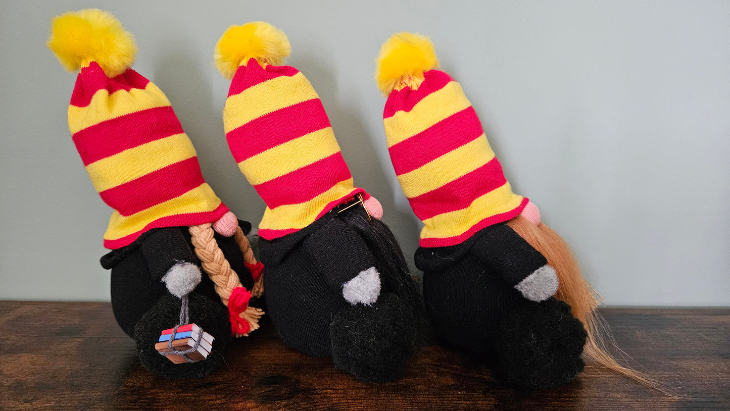 Harry Potter Set of 3 Gonks (Harry, Ron & Hermione)
