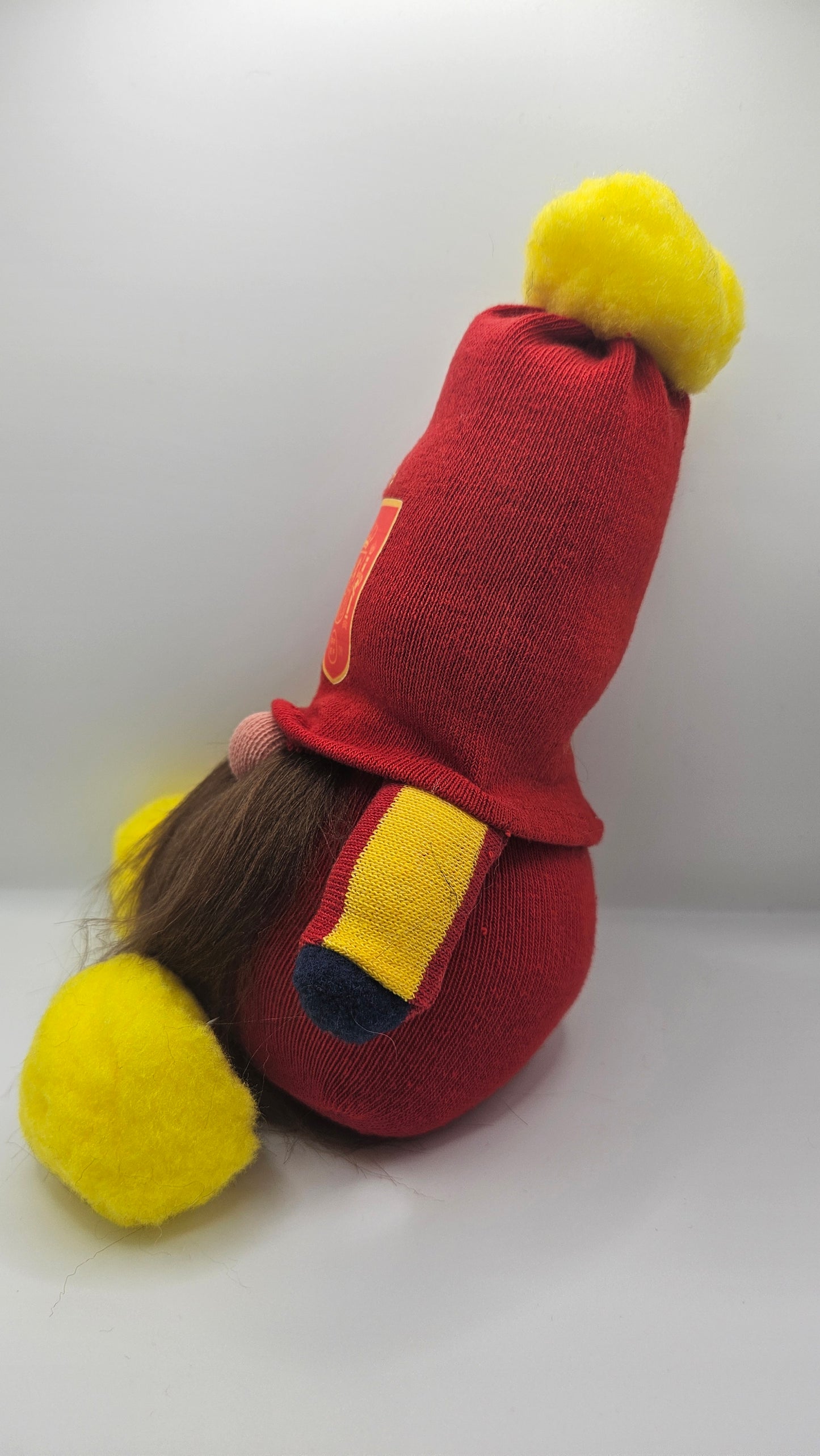 Spain's Football Red Kit Crest Gonk