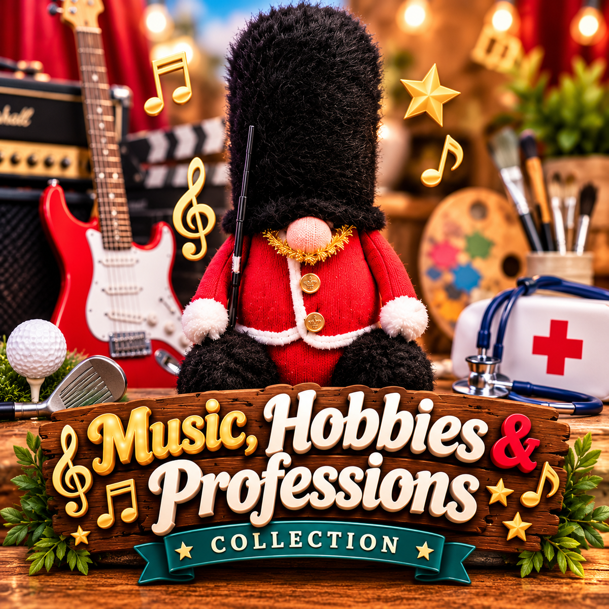 Music, Hobbies & Professions