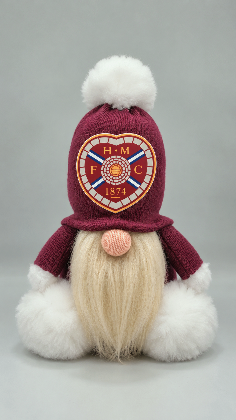 Heart of Midlothian Football Club Kit Crest Gonk