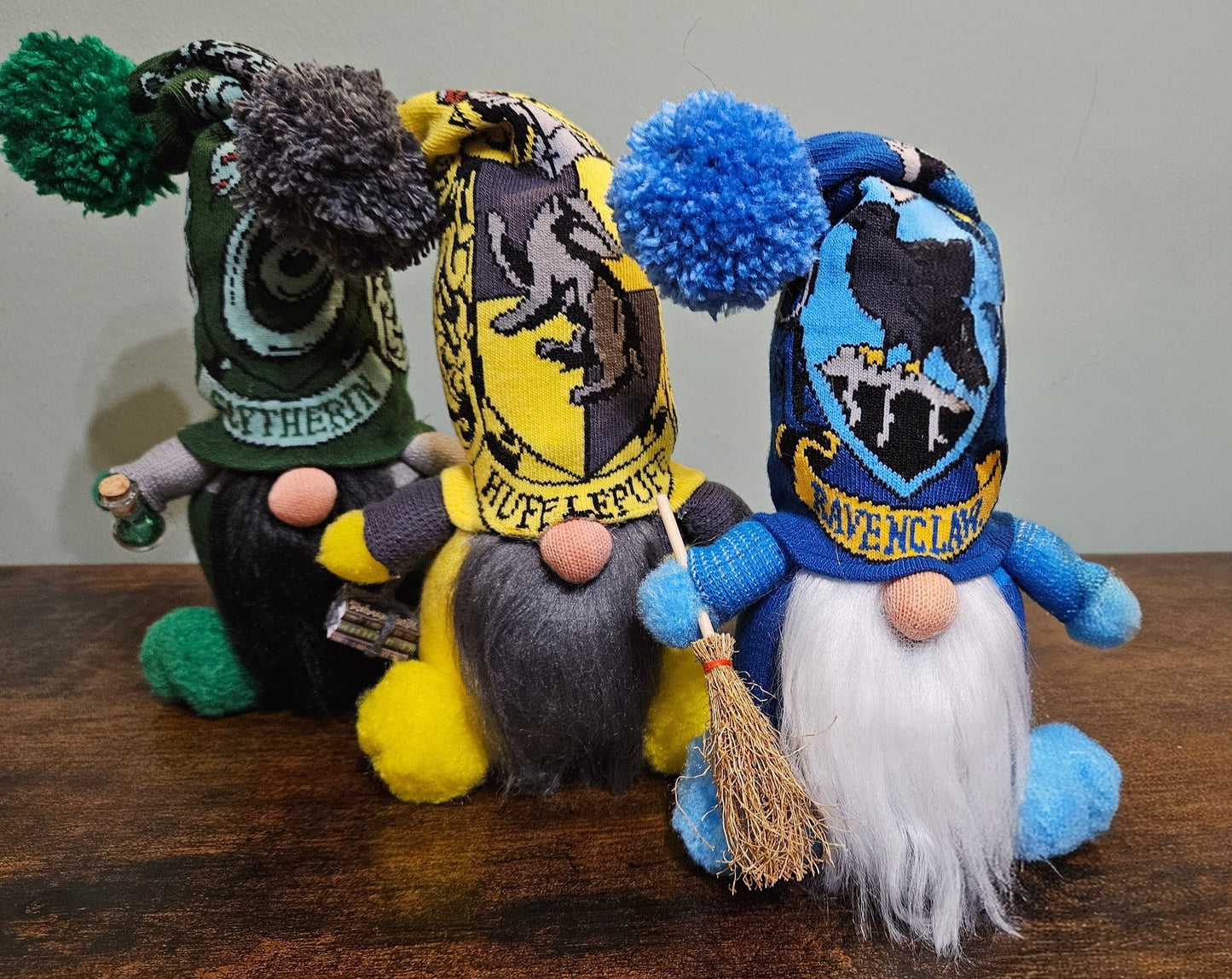 Harry Potter Hufflepuff, Slytherin and Ravenclaw Gonk Bundle!