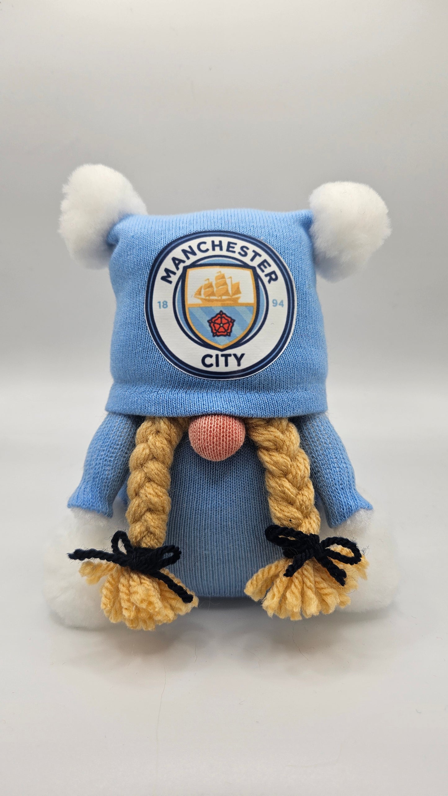 Manchester City Football Club Blue Kit Crest Gonk