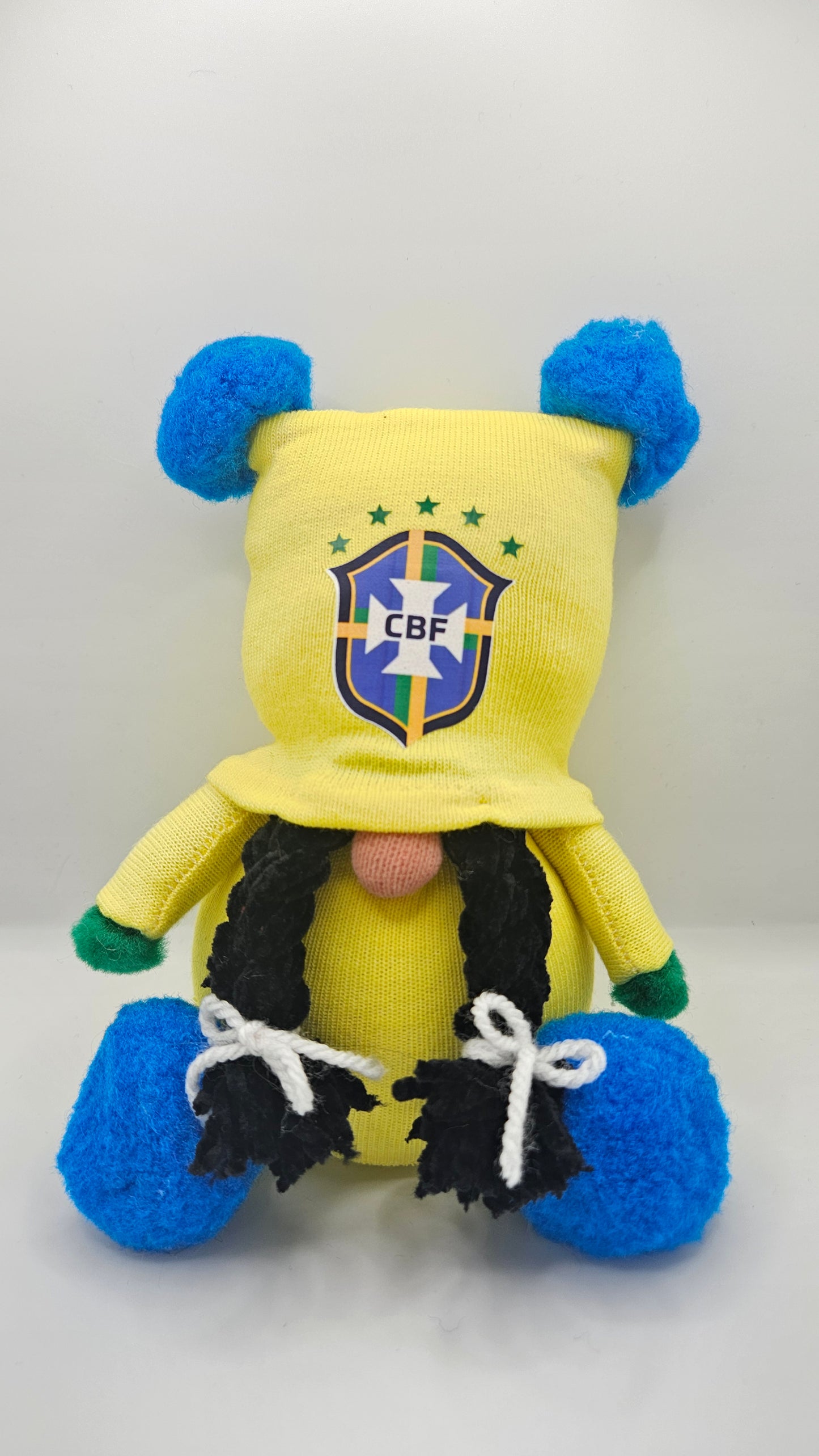 Brazil's Football Yellow Kit Crest Gonk