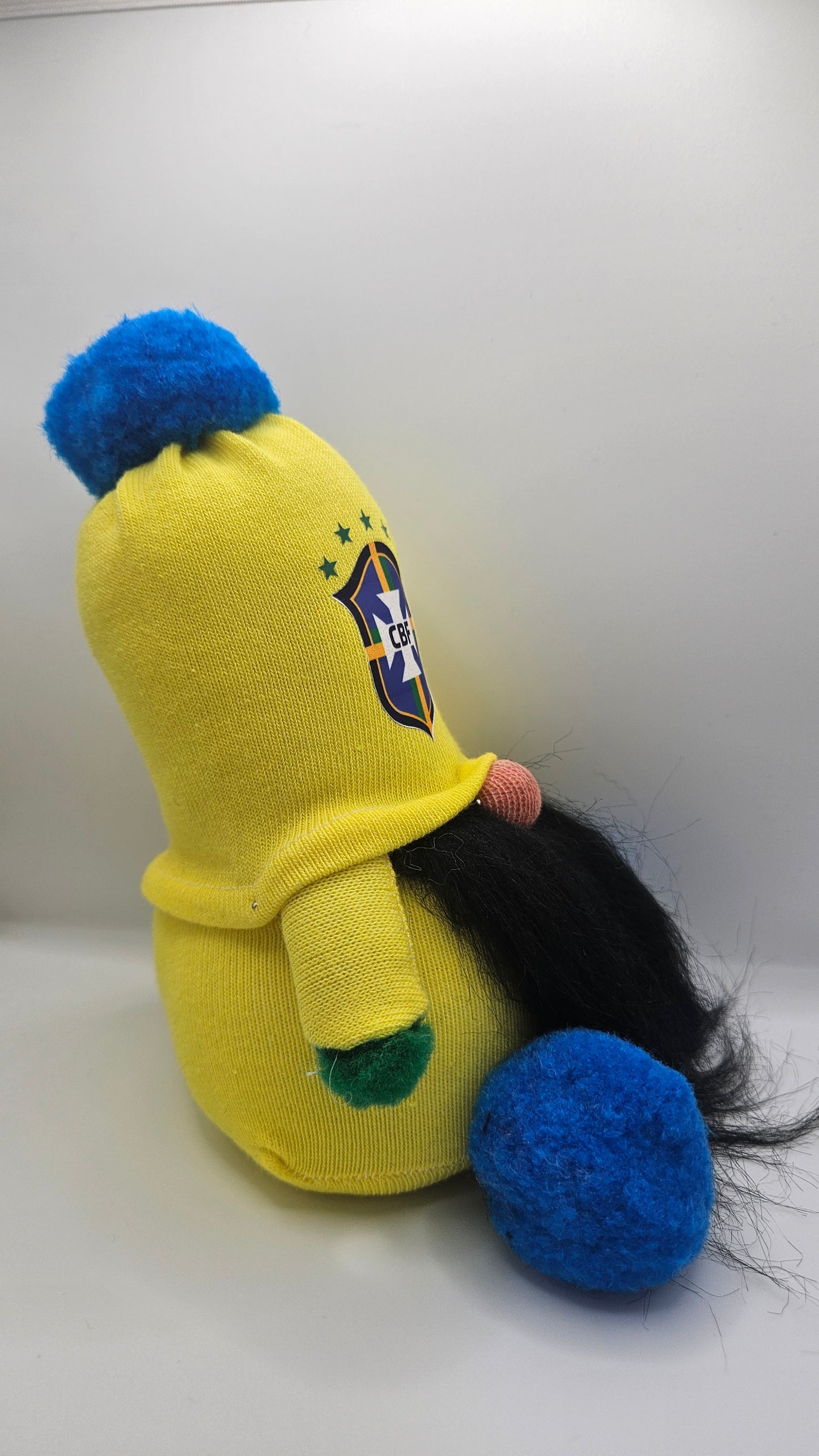 Brazil's Football Yellow Kit Crest Gonk