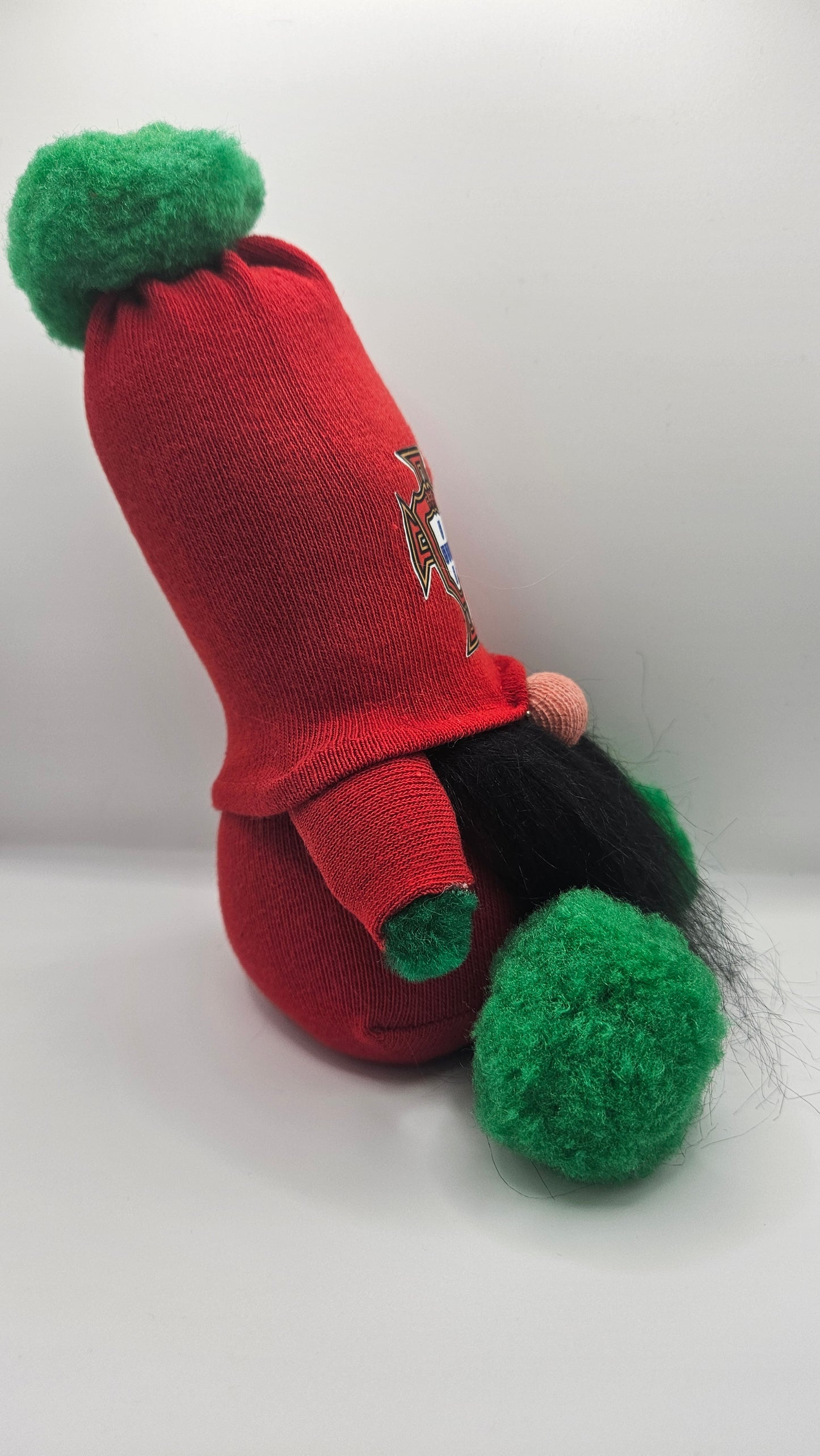 Portugal's Football Red Kit Crest Gonk