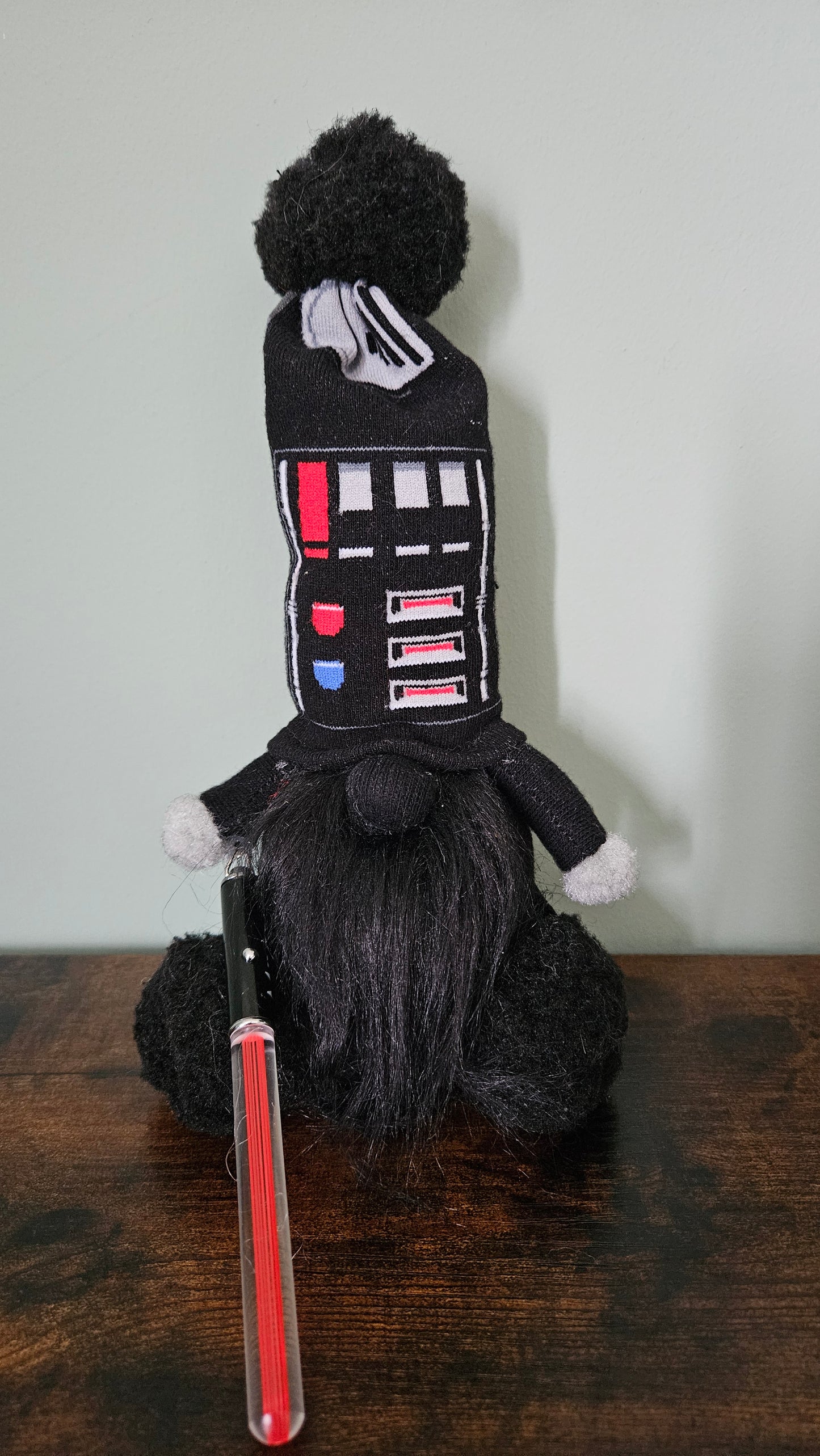 Star Wars Darth Vader Gonk with Cape and Lightsabre